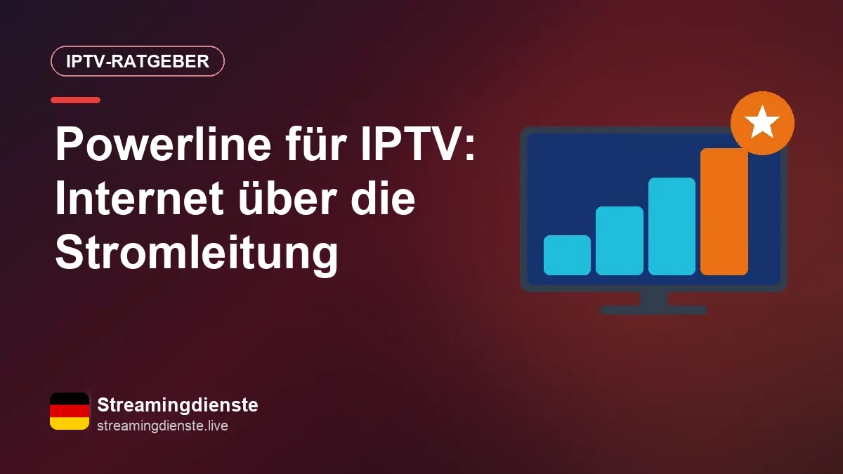 Powerline-Adapter in der Wandsteckdose, per Netzwerkkabel mit dem Fernseher verbunden